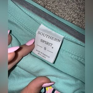 Blue vineyard vines long sleeve